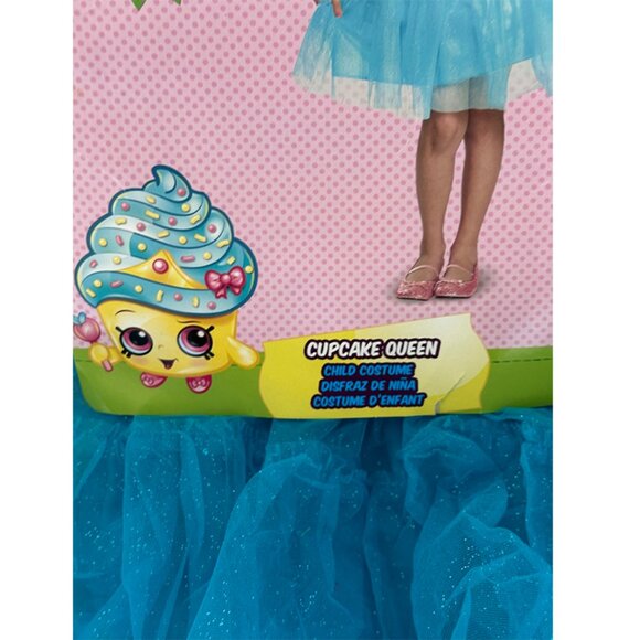 Shopkins Cupcake Queen Halloween Costume for Girls Size M (7-8) - Picture 8 of 9